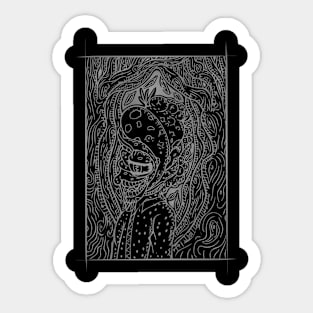 Mutant in the Forest Sticker